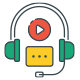 online education icons 7G7MVE 2