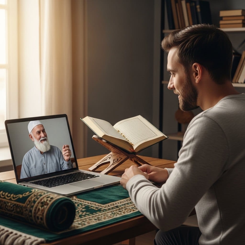 تقييم خمس نجوم لأحد طلاب أكاديمية أبوبكر لتعليم القرآن أونلاين