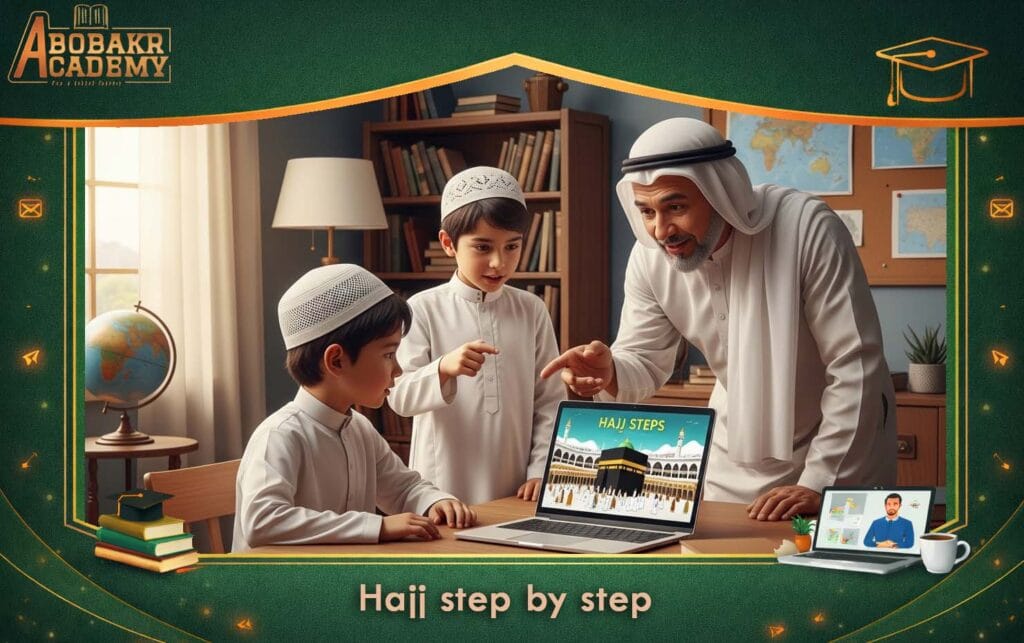Hajj step by step