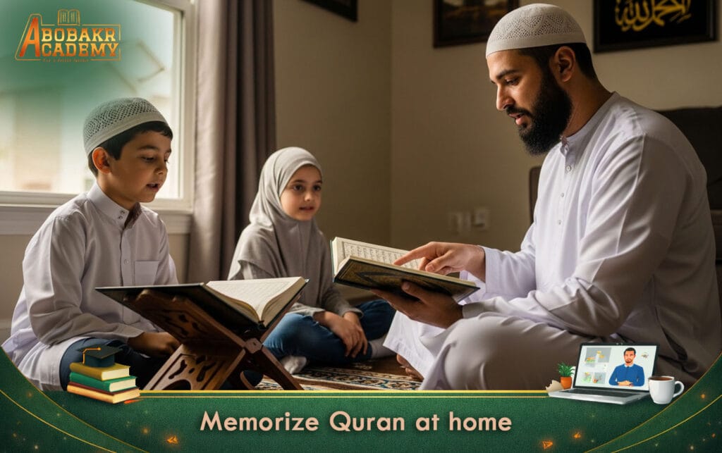 Memorize Quran at home
