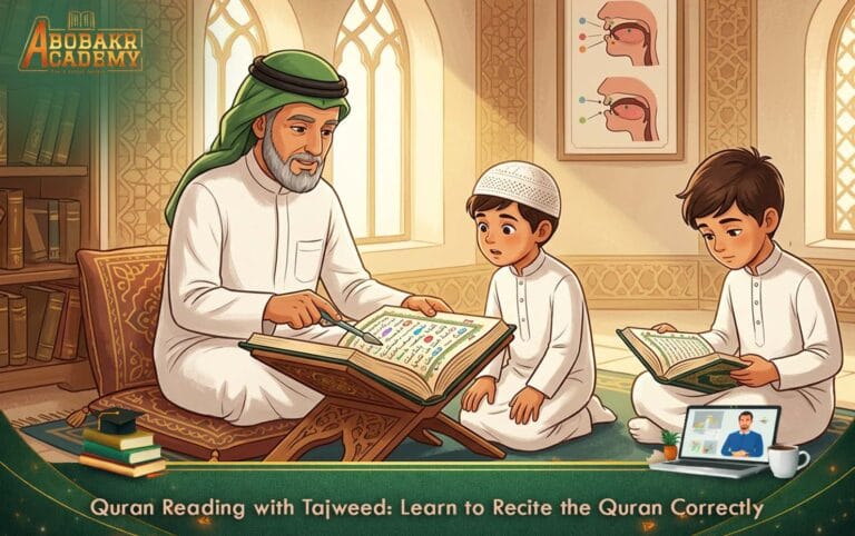 Quran Reading with Tajweed: Applying the Rules as You Recite