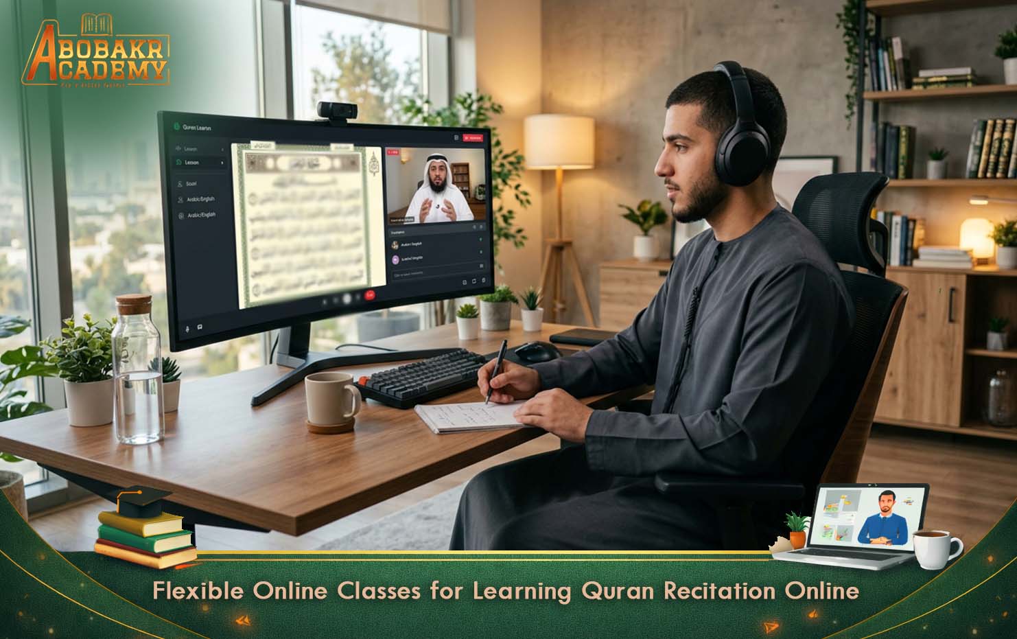 Flexible Online Classes for Learning Quran Recitation Online
