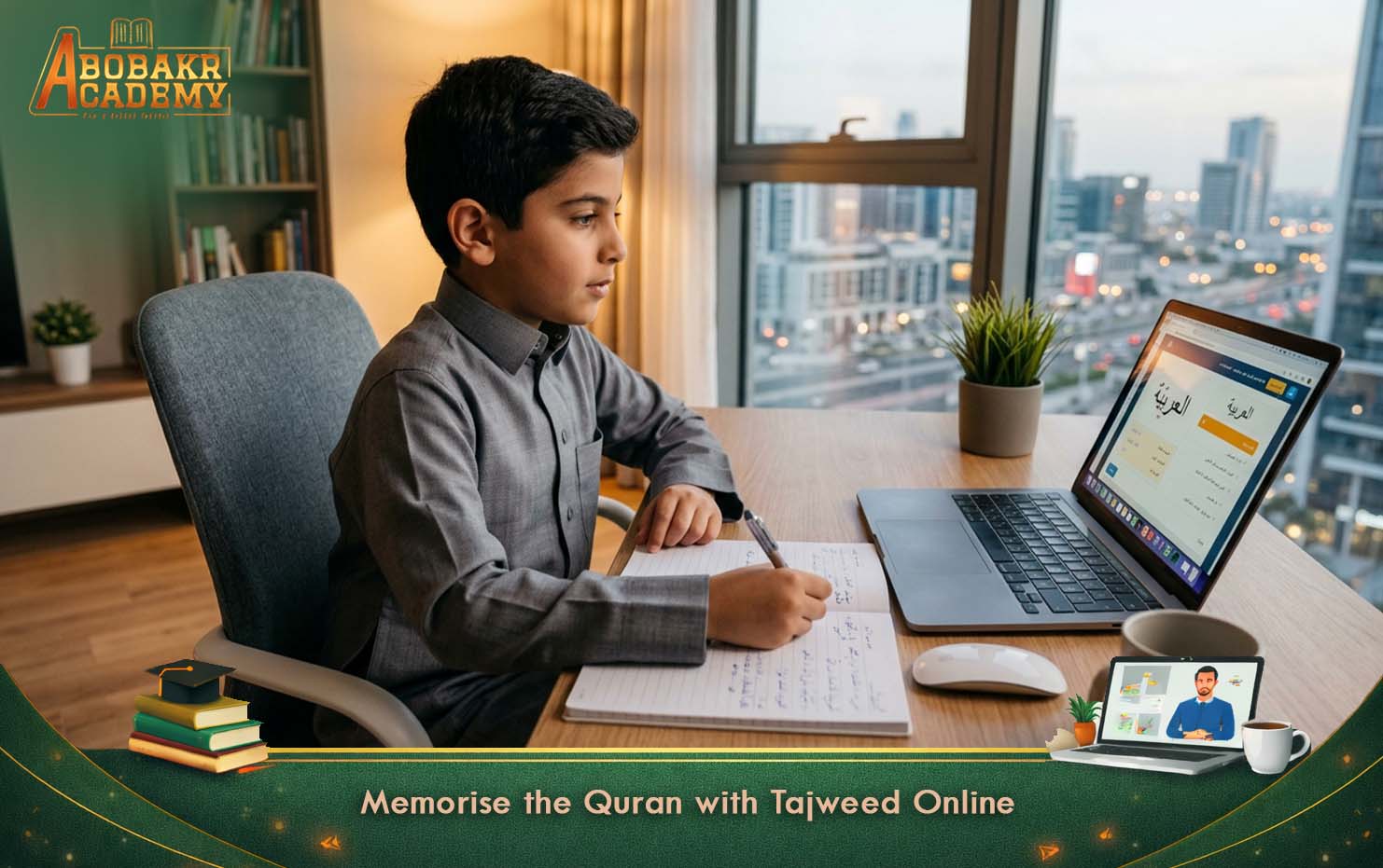 Memorise the Quran with Tajweed Online